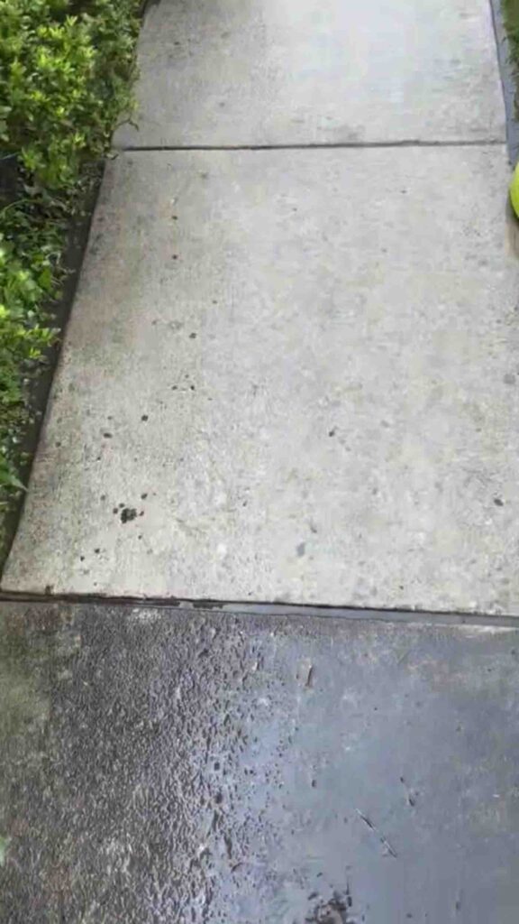 pressure washing