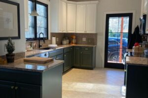 painted cabinets