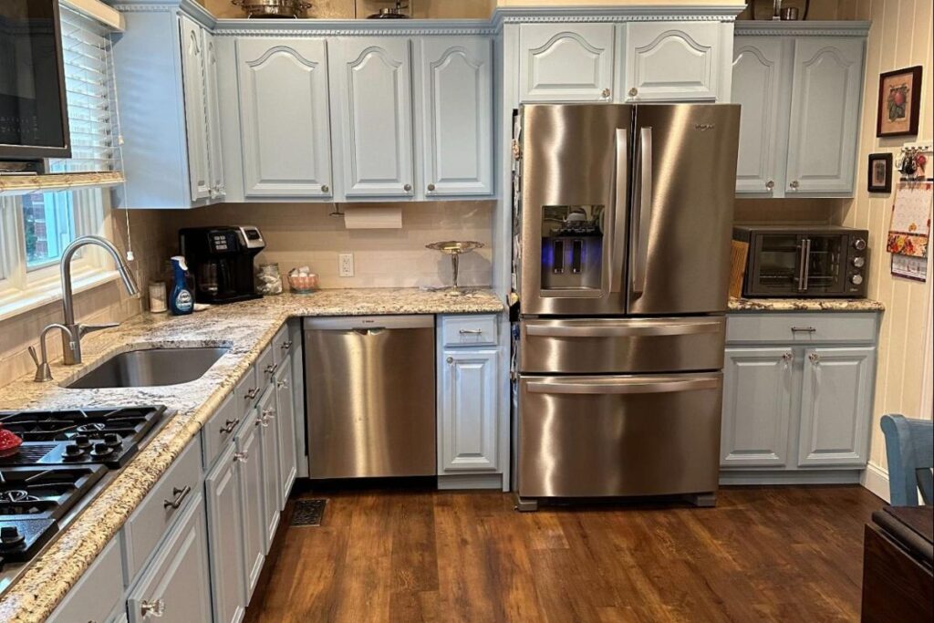 painted cabinets