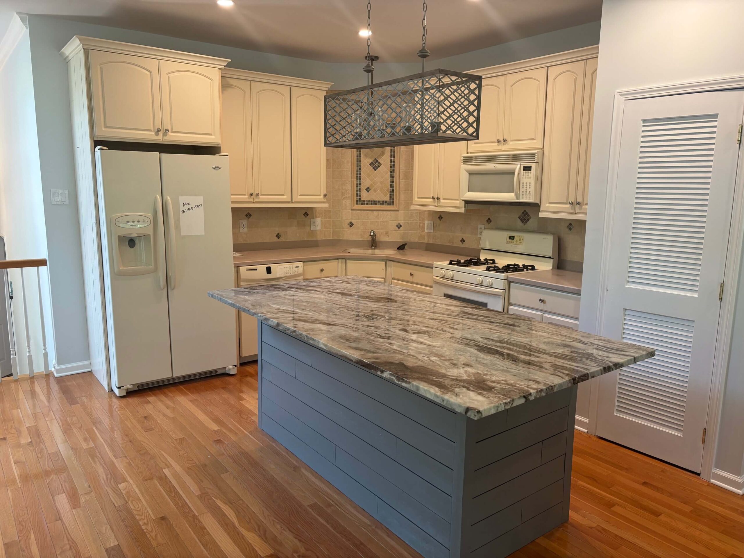 painted kitchen cabinets