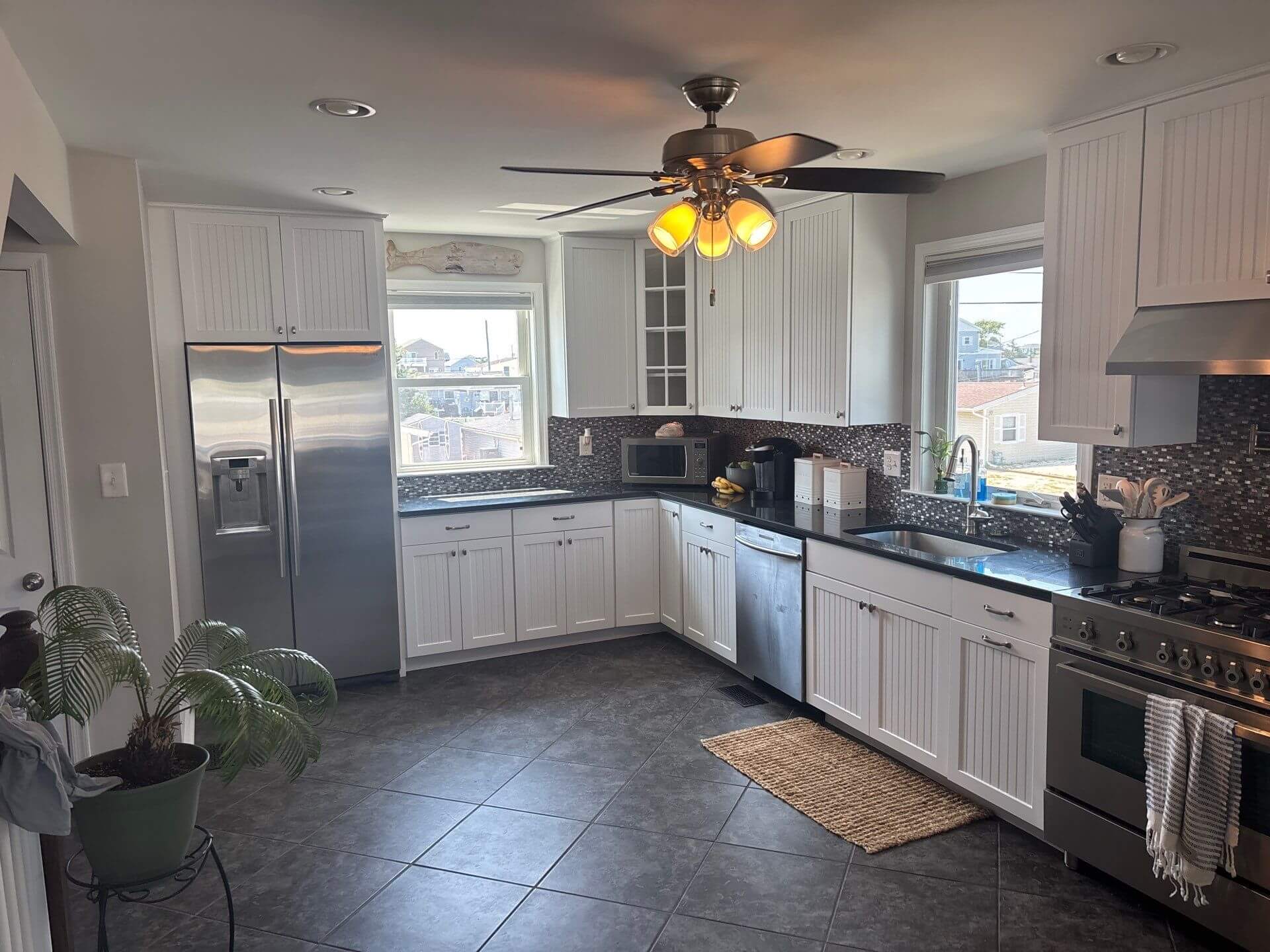 painted kitchen cabinets